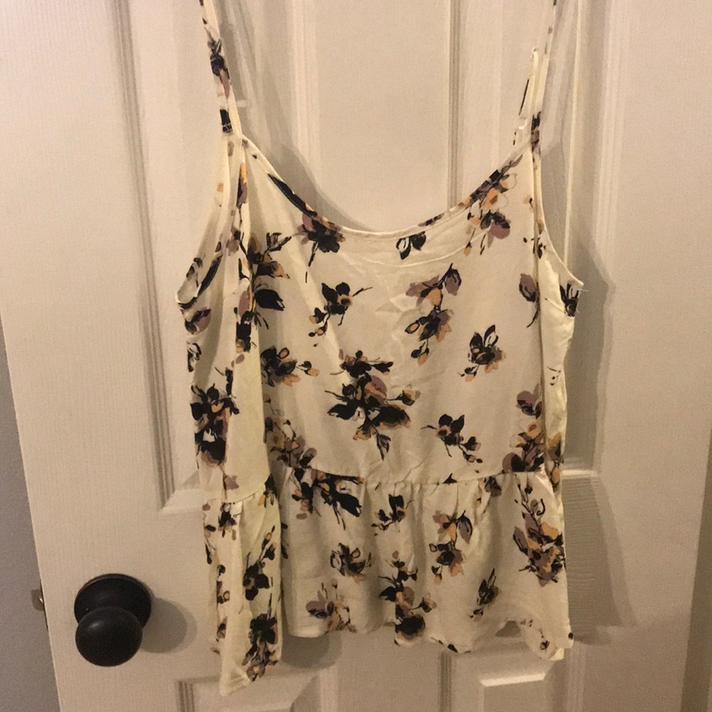 Floral tank top